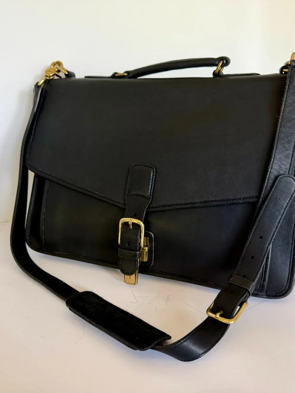 Vintage COACH Messenger Briefcase Bag, Style 5319, includes original strap